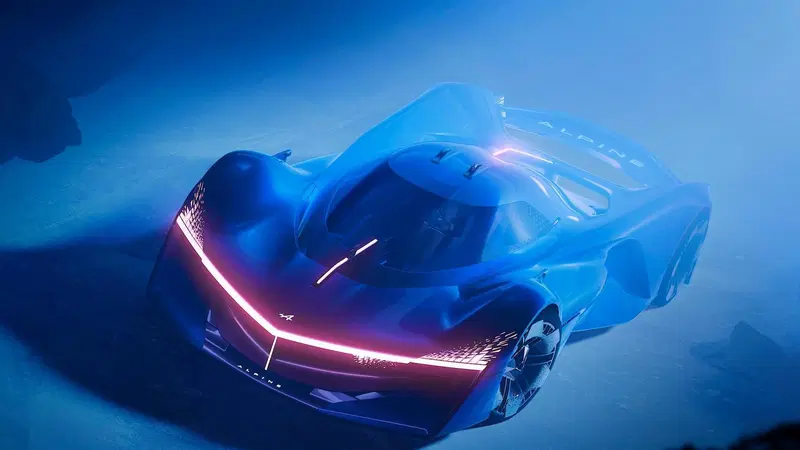 Alpine Alpenglow, l'hypercar del futuro al Salone di Parigi 2022 [Video]