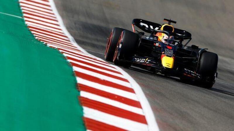 F1, GP Stati Uniti 2022, FP3: Verstappen al top