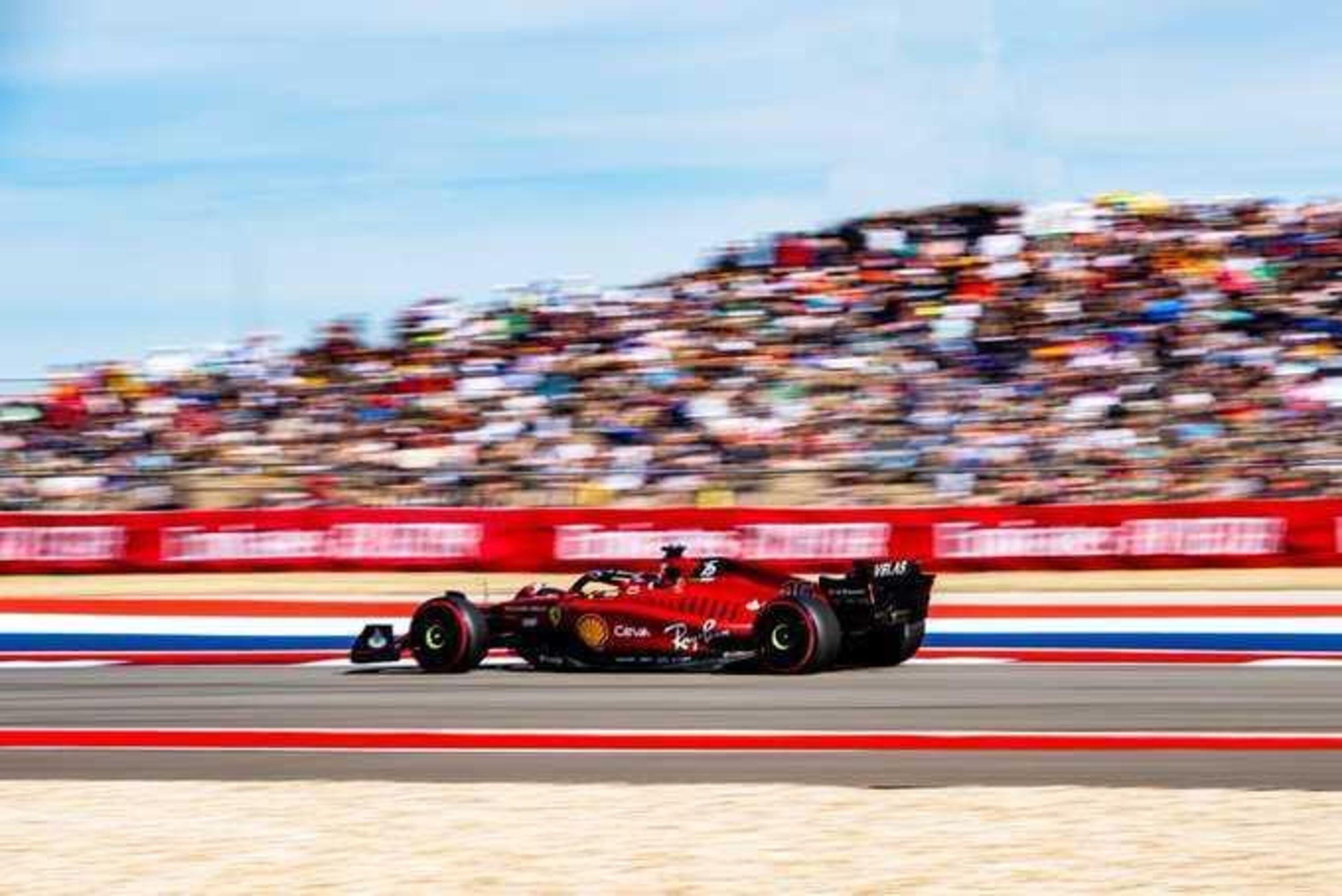 F1, GP Stati Uniti 2022: Uno-due Ferrari, pole per Sainz, Leclerc 2&deg;