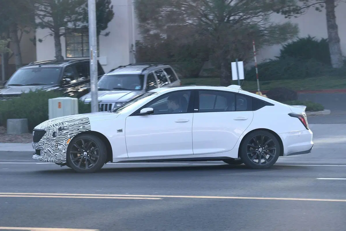 Cadillac CT5, ecco le foto spia (4)