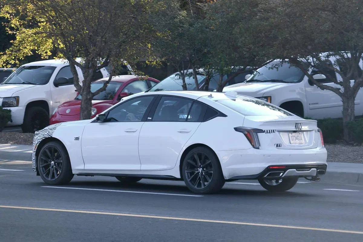 Cadillac CT5, ecco le foto spia (6)