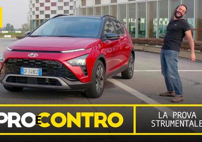 Hyundai Bayon, PRO e CONTRO | La pagella e i numeri della prova strumentale [Video]