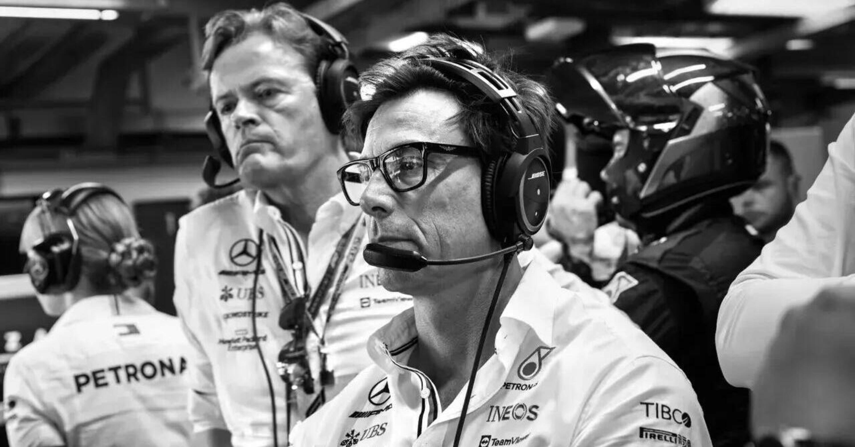F1: l&#039;attenzione al dettaglio di Toto Wolff arriva fino ai bagni della Mercedes