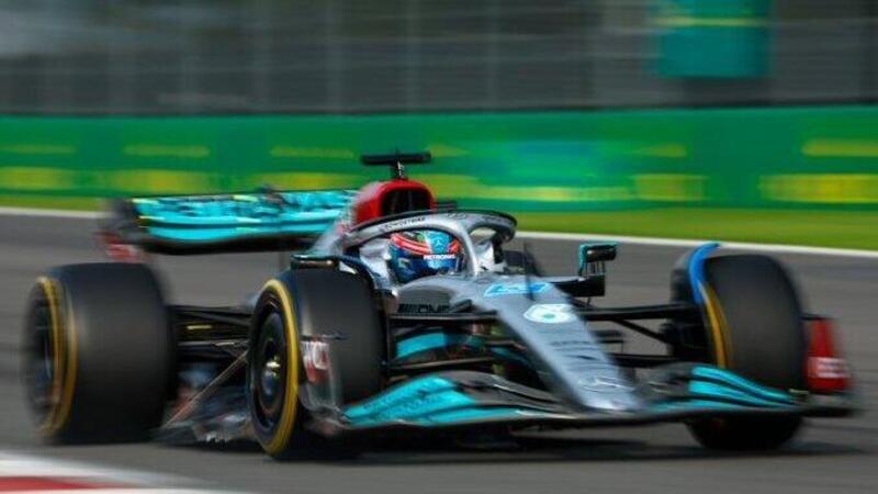 F1, GP Messico 2022, FP2: Russell al top. Leclerc a muro