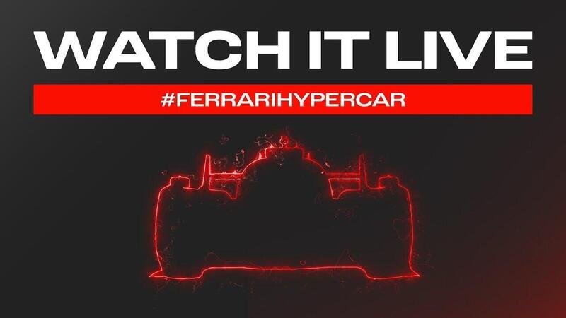 WEC: segui la presentazione della hypercar Ferrari in diretta [LIVE]