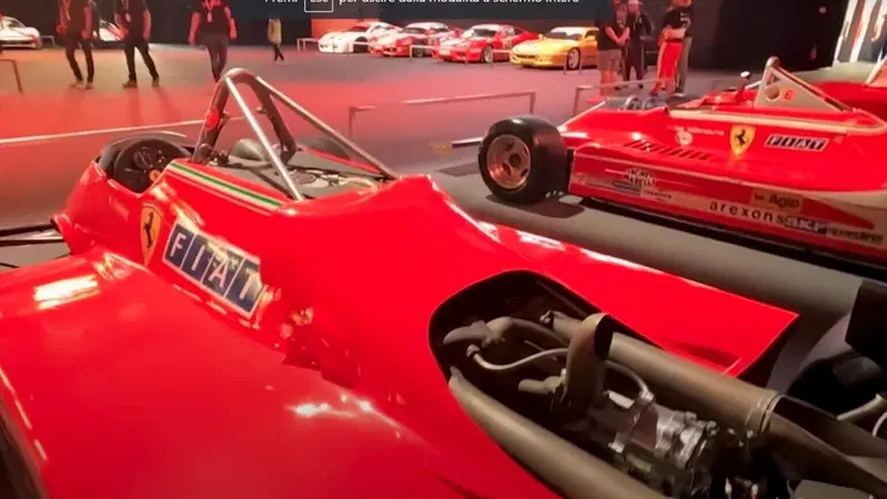A Imola c'&egrave; la Ferrari Maledetta: 126 C2, la macchina di Gilles Villeneuve 