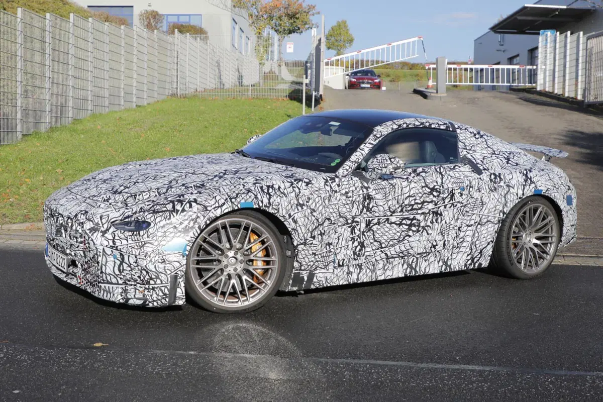Mercedes AMG GT “Edition 1”, ecco le foto spia (12)