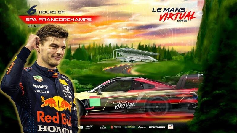 Virtual Le Mans Series, alla 6 Ore di Spa ci sar&agrave; anche Max Verstappen