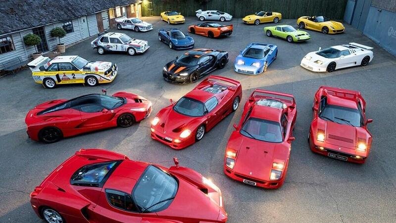 La pi&ugrave; grande asta di Gran Turismo inizia domani: 44 milioni di euro (Ferrari, Bugatti, Lamborghini, Lancia...)