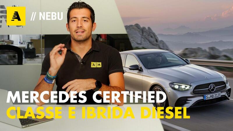 Mercedes-Benz Certified | L&#039;auto di rappresentanza perfetta? una Classe E Plug-in DIESEL!