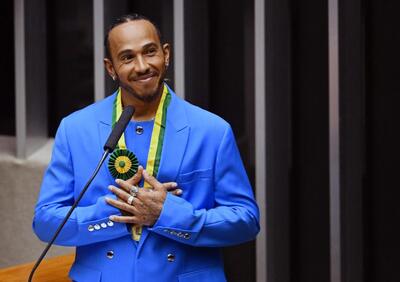 Formula 1: Lewis Hamilton riceve la cittadinanza onoraria del Brasile