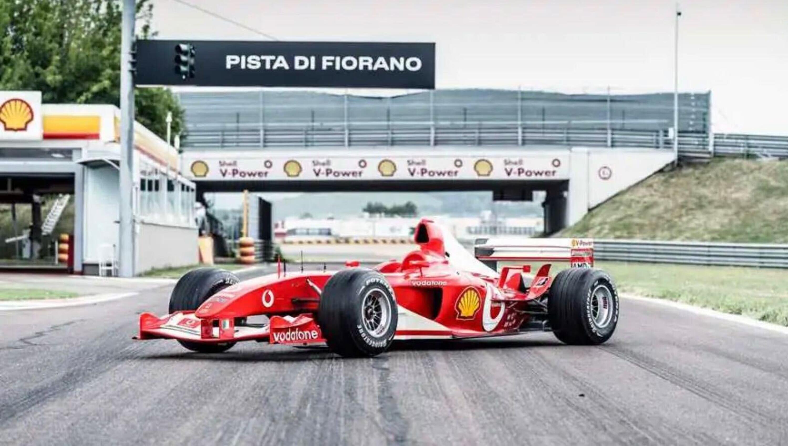 F1. La Ferrari F2003-GA di Schumacher venduta per 13 milioni di euro