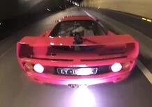 Senti come suona il V8 della Ferrari F40! [VIDEO]