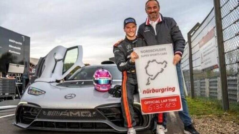 Il Record al Nurburgring: Mercedes AMG One strappa gli applausi a 6:35.183 