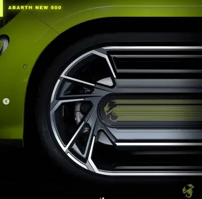 Abarth New 500, il sound "digital" nel primo teaser delle ruote
