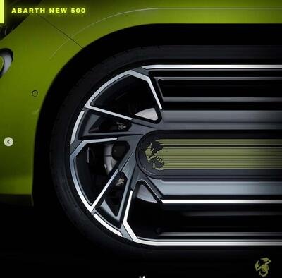 Abarth New 500, il sound &quot;digital&quot; nel primo teaser delle ruote