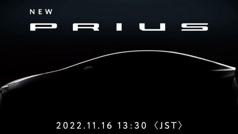 La quinta generazione della Prius &egrave; in arrivo per il 16 novembre 