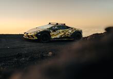 La Lamborghini Huracan Sterrato corre in cima all'Etna [VIDEO]