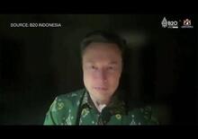 Elon Musk vittima di un black out al G20 di Bali [VIDEO]