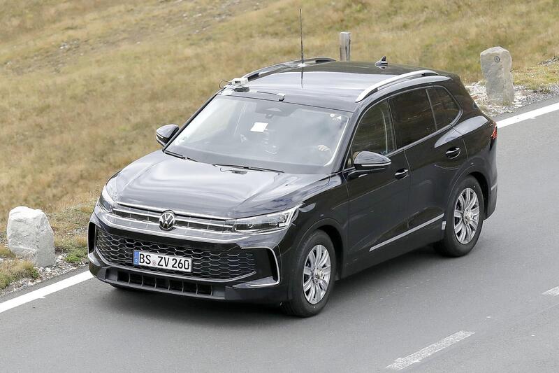 Volkswagen Tiguan 2024, ecco le foto spia