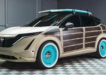 Nissan Ariya Surfwagon al Salone di Los Angeles [VIDEO]