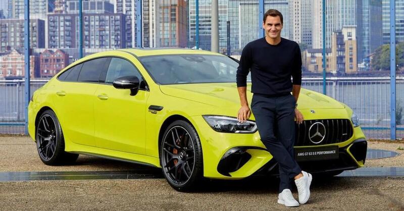 All&#039;asta la Mercedes-AMG di Roger Federer