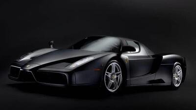 La Ferrari Enzo nera come il carbone, unico esemplare al mondo