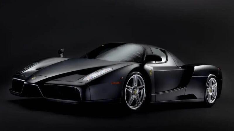 La Ferrari Enzo nera come il carbone, unico esemplare al mondo
