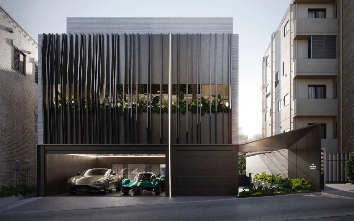 Aston Martin a Tokyo firma anche un appartamento (con spazio auto) (8)