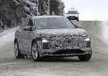 Audi Q6 E-tron: SUV e Sportback, ecco le foto spia
