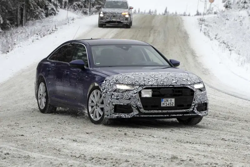 Audi A6, ecco le foto spia del nuovo Facelift