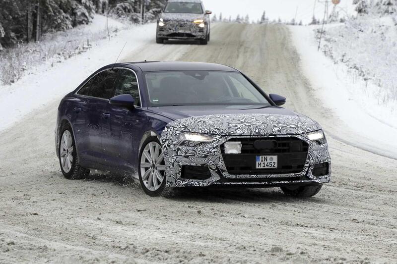 Audi A6, ecco le foto spia del nuovo Facelift