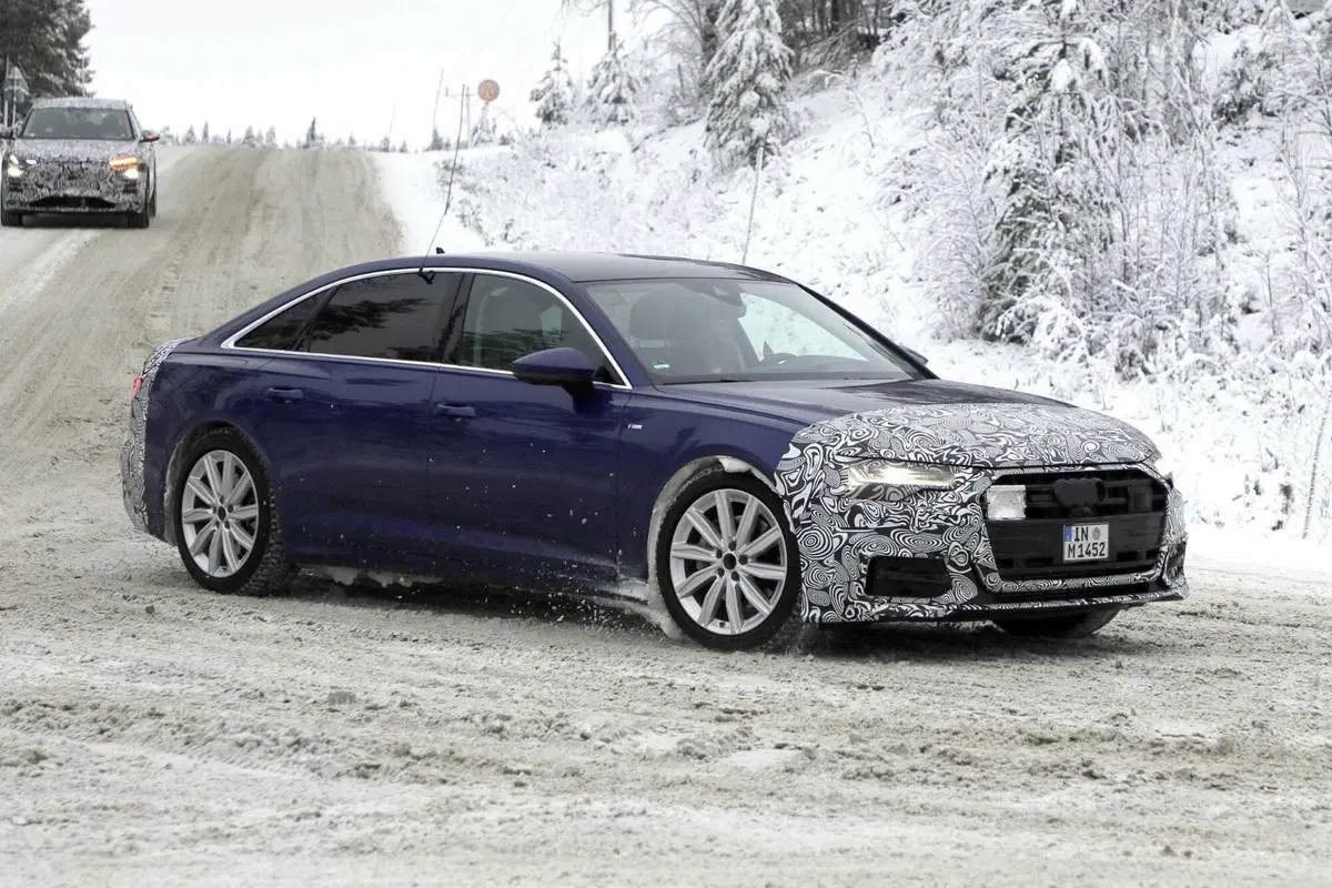 Audi A6, ecco le foto spia del nuovo Facelift (5)