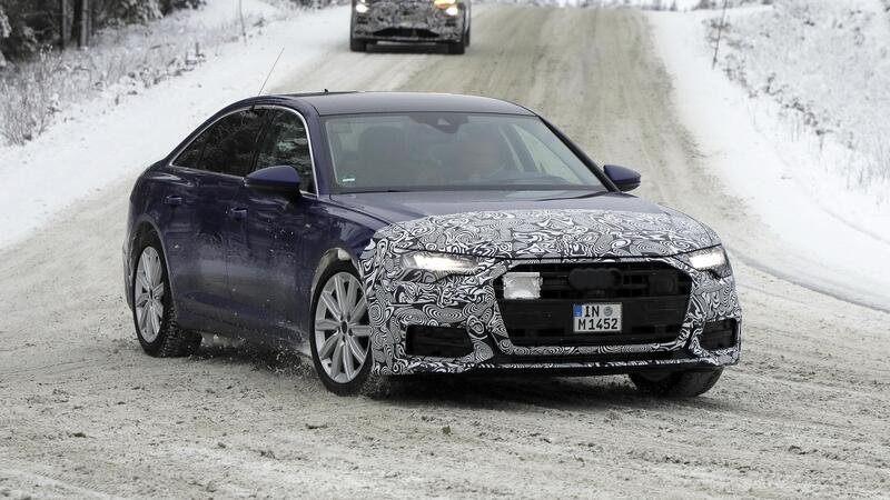 Audi A6, ecco le foto spia del nuovo Facelift