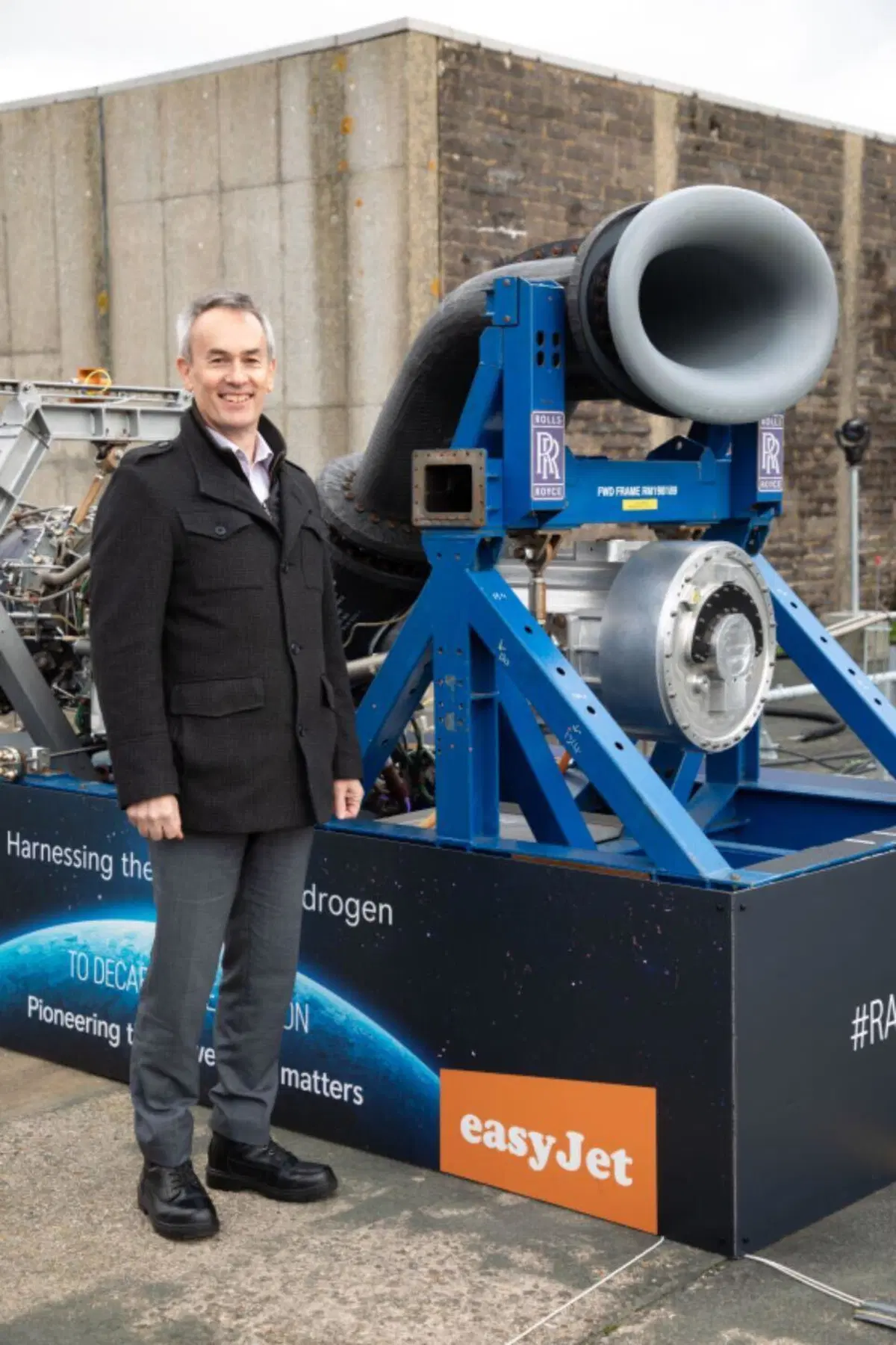 Idrogeno green per i motori jet di Rolls Royce e gli aerei di linea di easyJet (4)
