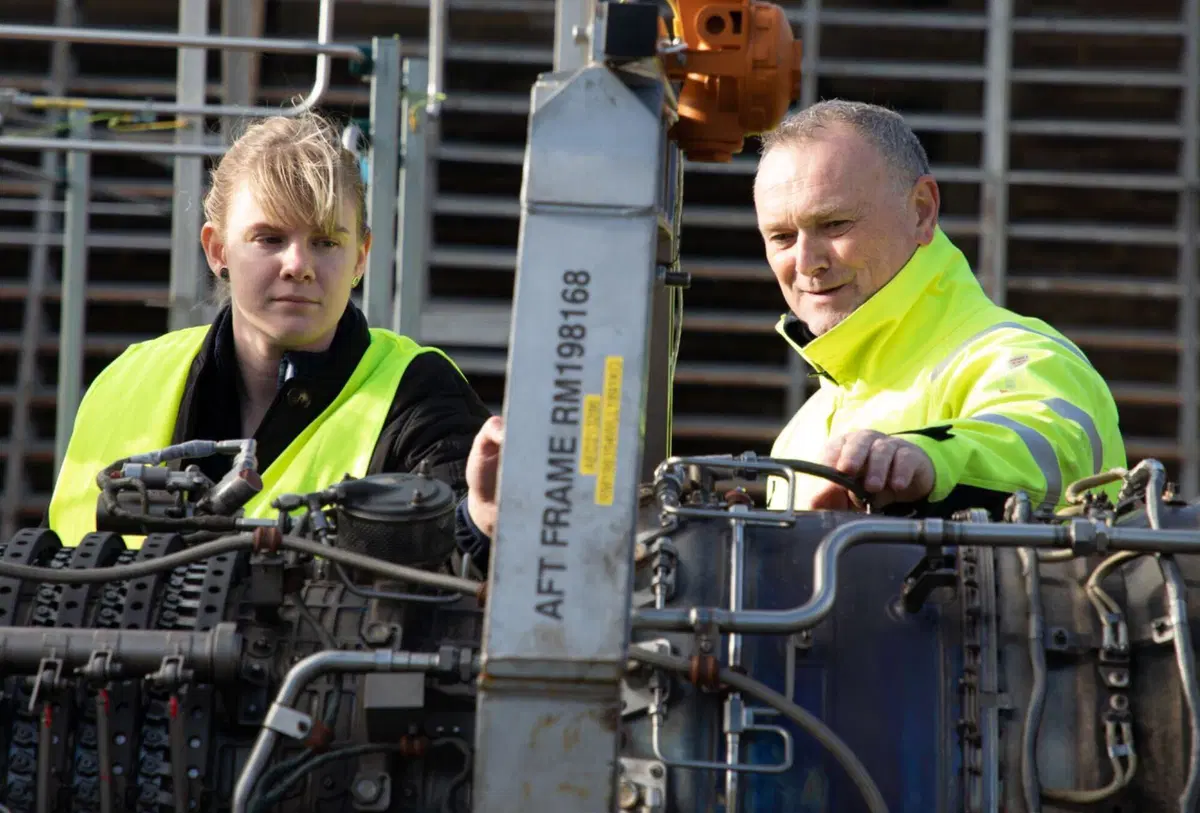 Idrogeno green per i motori jet di Rolls Royce e gli aerei di linea di easyJet (11)