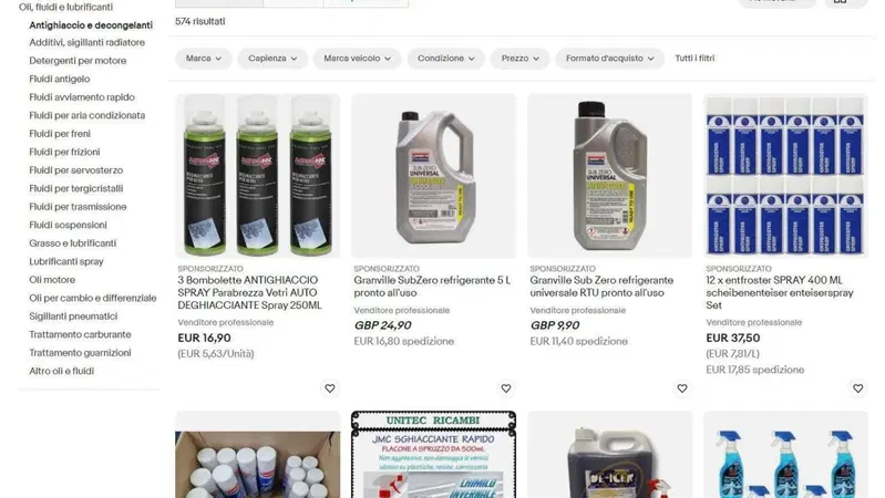 Guida all&rsquo;acquisto: comprare strumenti e prodotti contro il ghiaccio sull'auto, grazie a eBay
