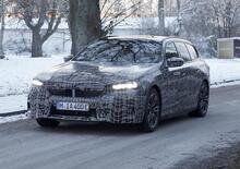Nuova BMW Serie 5 (elettrica), ecco le foto spia