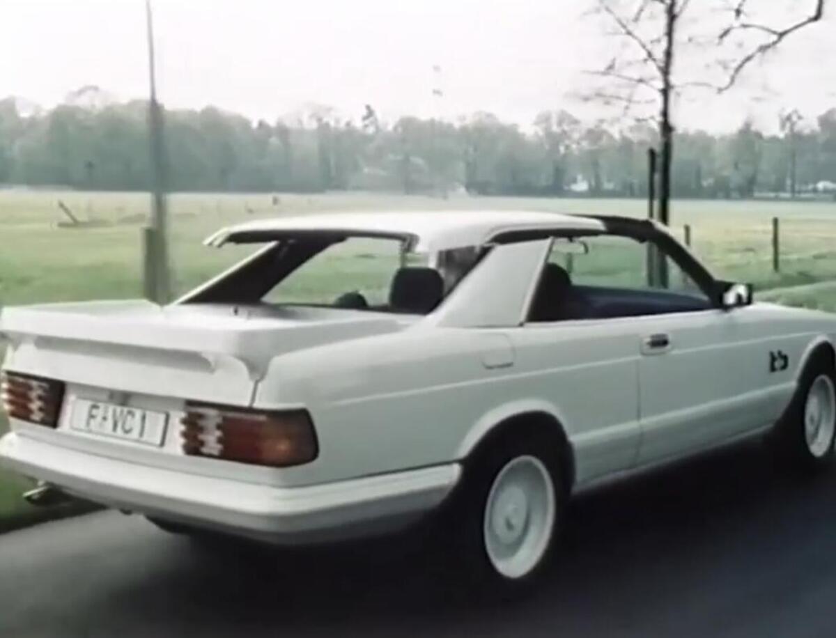 Mercedes-Benz 500SEC B+B Magic Top, 1986 