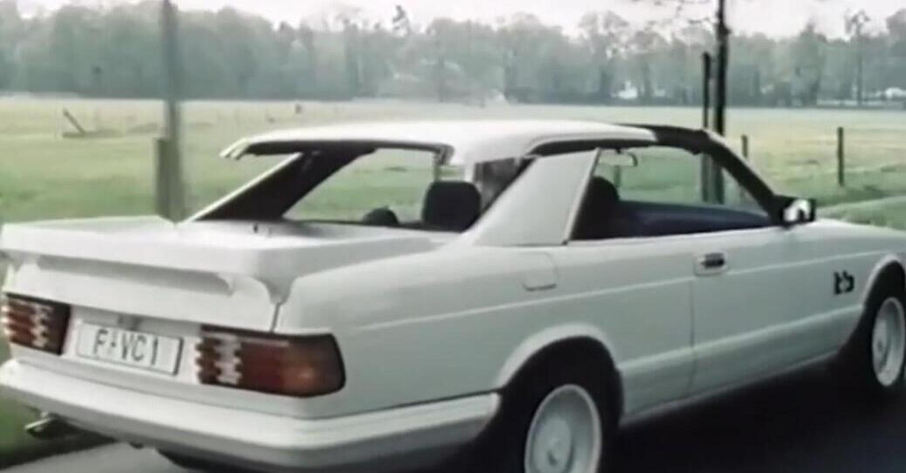 Mercedes S da coup&eacute; a cabriolet, ma con stile [VIDEO]
