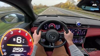 Maserati Grecale Trofeo: lanciata al massimo in autostrada, quanto fa? 