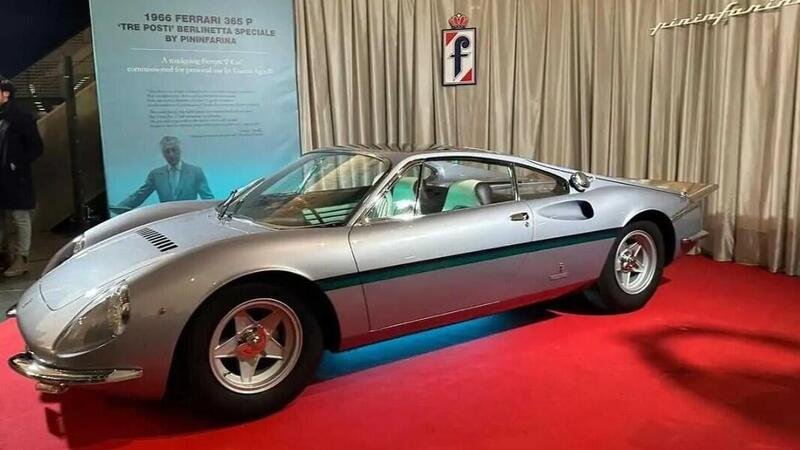 La Ferrari a tre posti di Gianni Agnelli &egrave; rinata