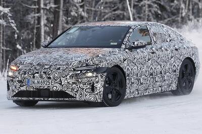 Nuova Audi A6 e-tron, ecco le foto spia 