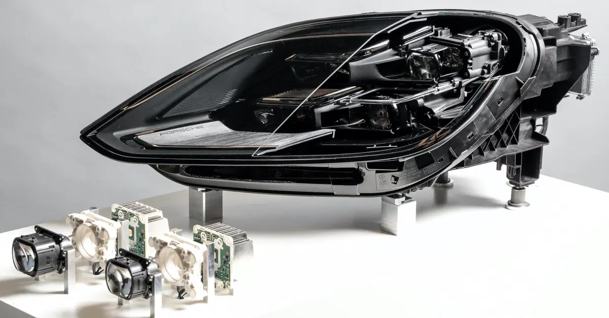 Tech: Porsche ti migliora la vista con 16.000 LED