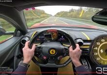 Ferrari 812 Superfast Novitec vola a 351 km/h sull'Autobahn tedesca [VIDEO]