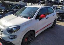 Abarth 500X: foto di un prototipo quasi completo. Sembra che FIAT ci avesse lavorato parecchio... 