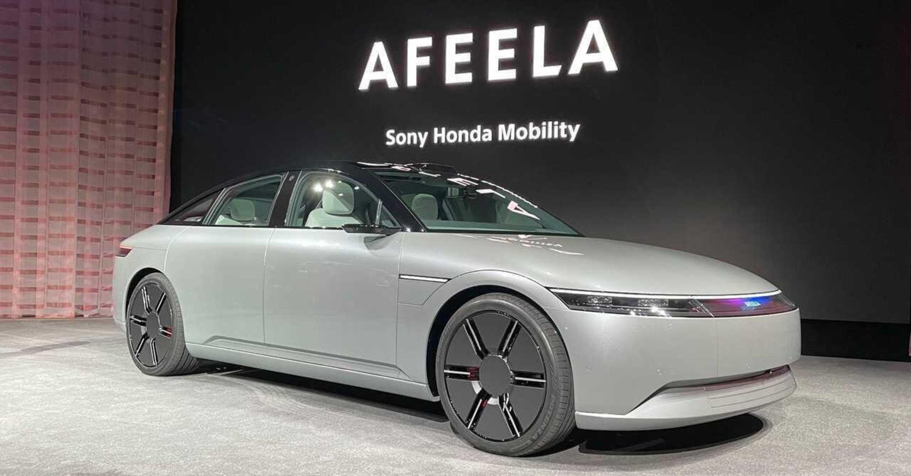 Sony Honda Mobility presenta il concept Afeela