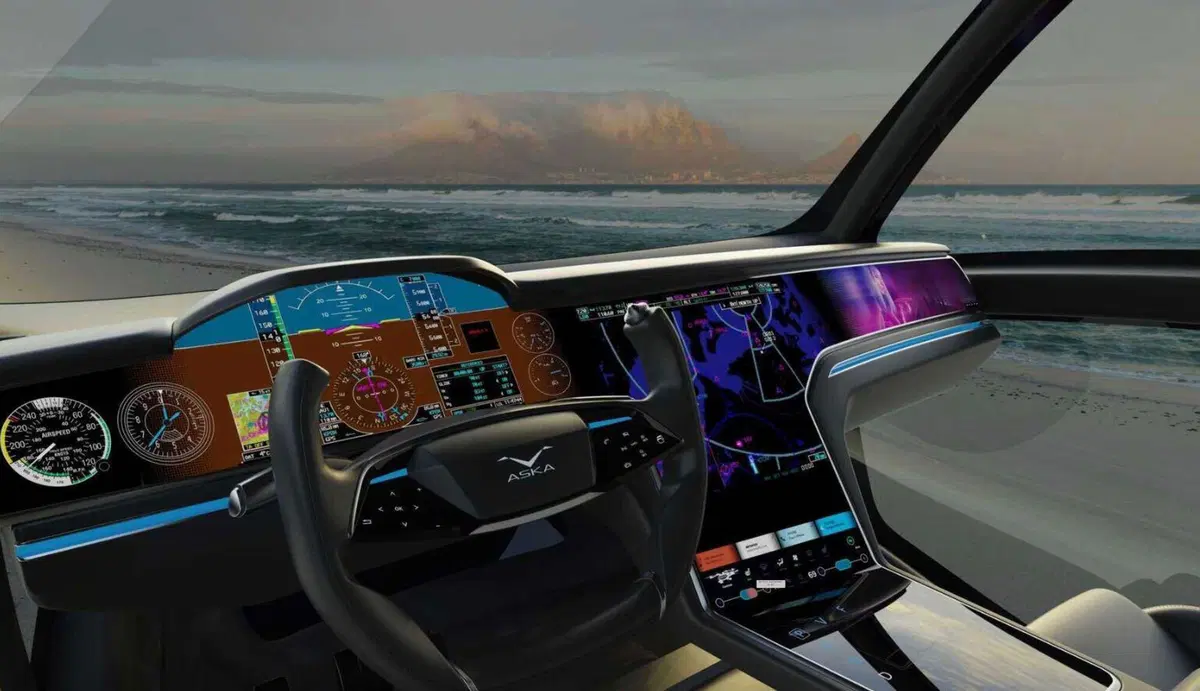 Aska A5, l'auto elettrica volante al CES di Las Vegas (6)