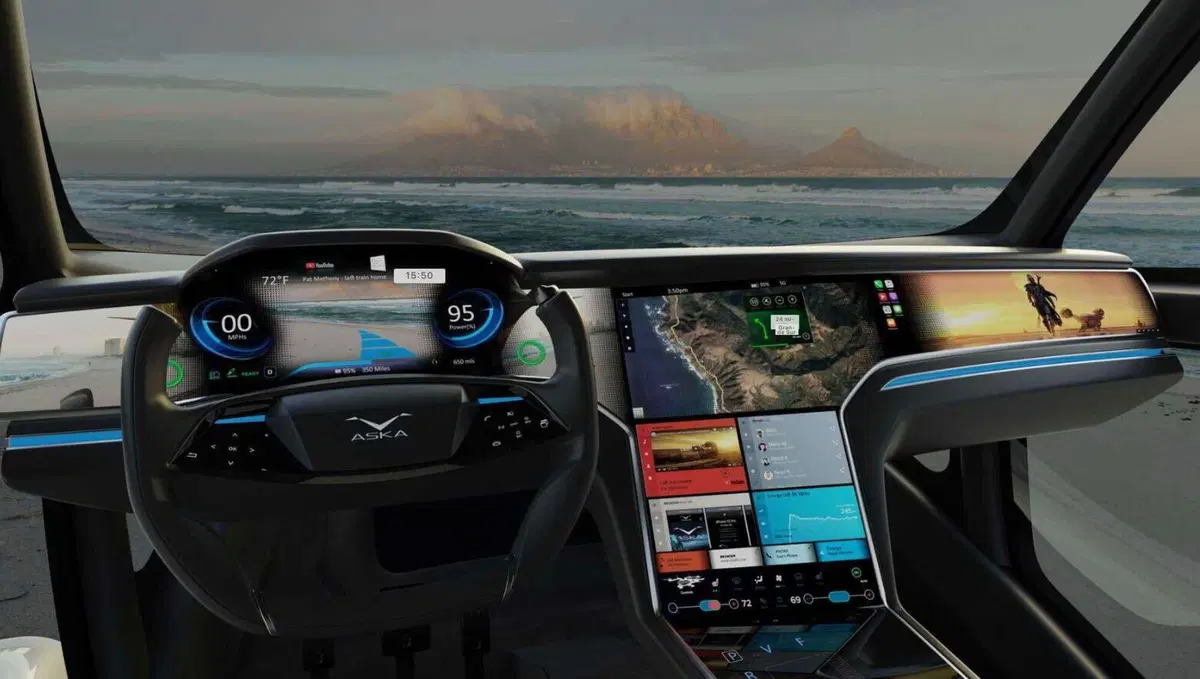 Aska A5, l'auto elettrica volante al CES di Las Vegas (7)