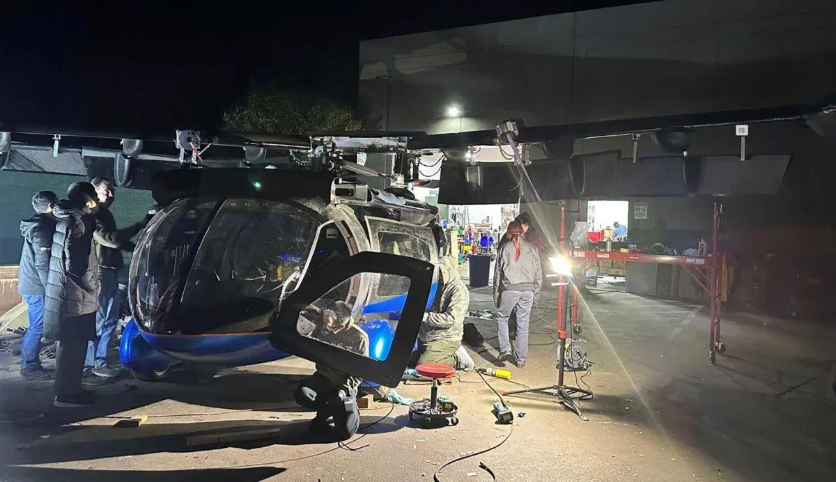 Aska A5, l'auto elettrica volante al CES di Las Vegas (9)